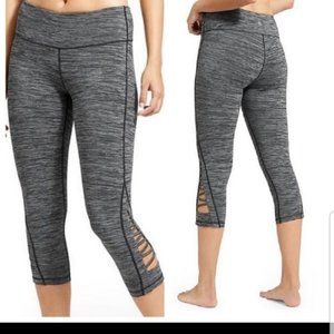 Athleta Spacedye Criss Cross Capri Pant